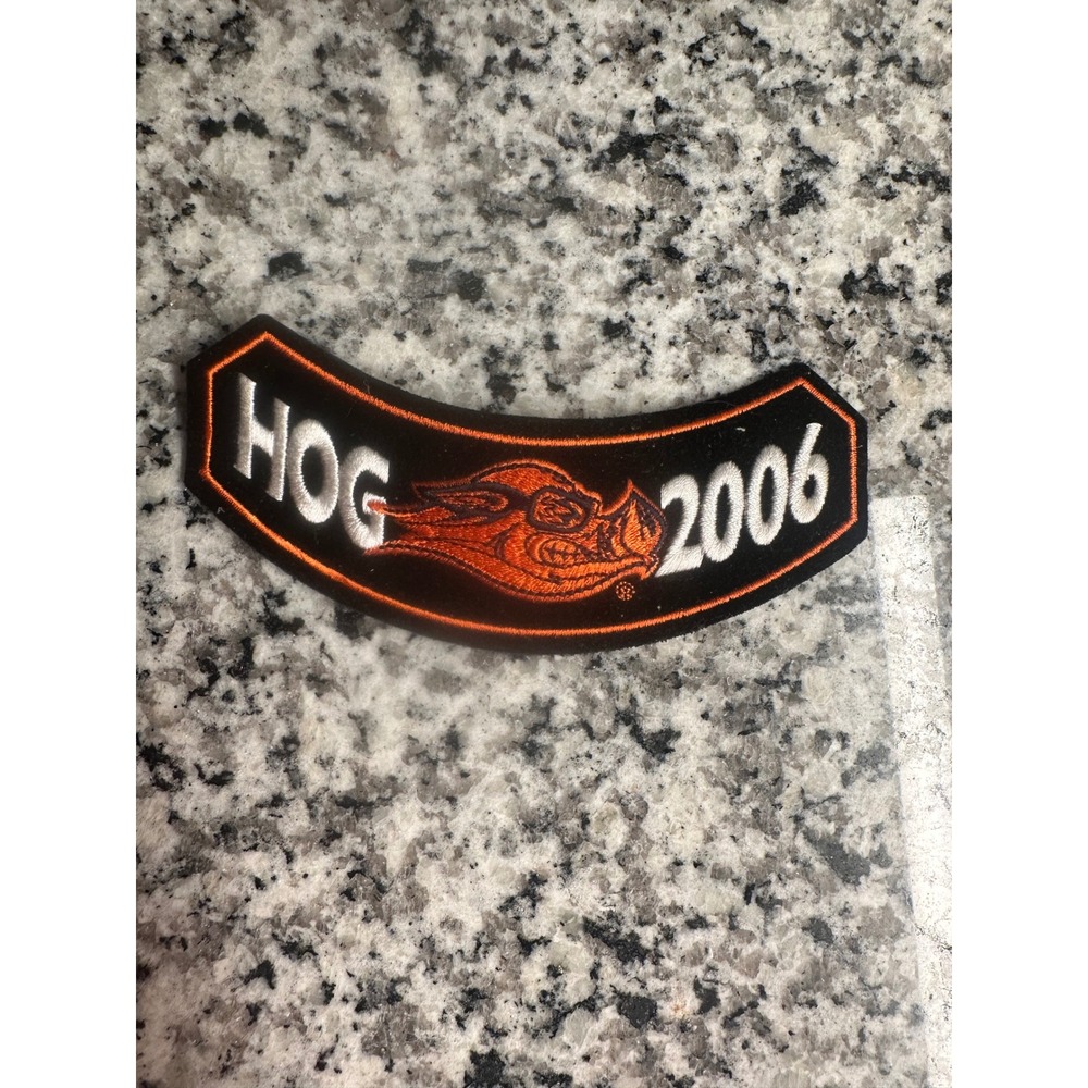 HOG 2006 Embroidered Patch Motorcycle‎ Club Biker Style